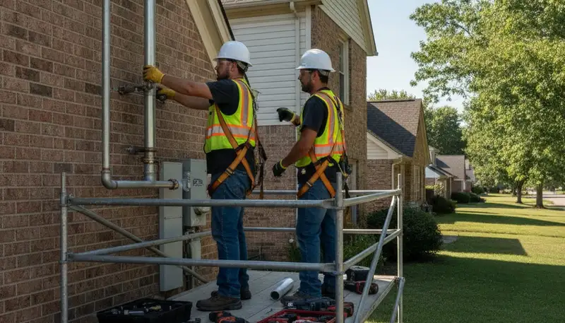 Plumbing repair service in Saint Charles, MO for residential and commercial leaks and fixtures