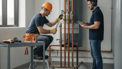 Saint Charles, MO plumber repairing a home pipe for frozen or aging plumbing issues