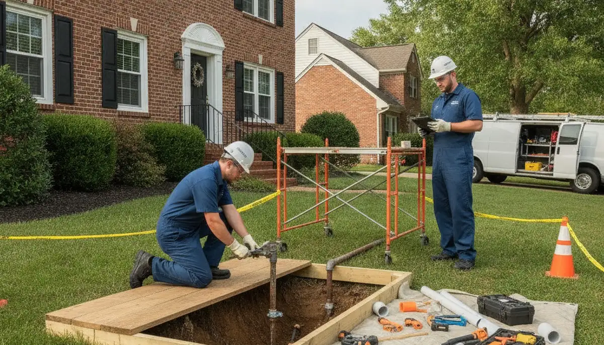 Plumbing repair service in Saint Charles, MO for residential and commercial plumbing issues