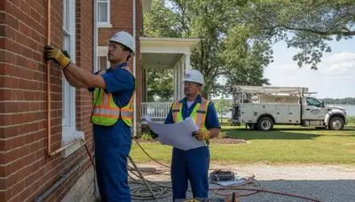 Plumber repairing a sink in Saint Charles, MO for plumbing repair services
