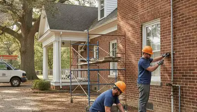 Professional plumber repairing pipes in Saint Charles, MO for plumbing service business
