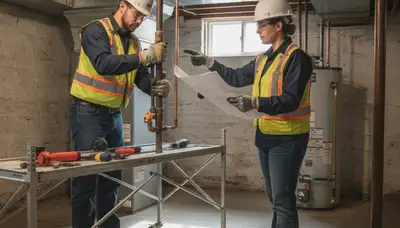 Plumber repairing a pipe in Saint Charles, MO for plumbingstcharlesmo-new.com