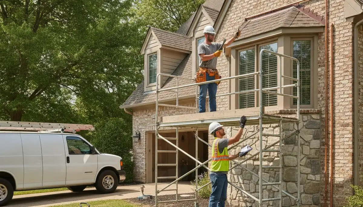 Plumber repairing a pipe in Saint Charles, MO for plumbingstcharlesmo-new.com