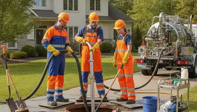 Septic tank cleaning service in Saint Charles, MO by On Call Plumbers